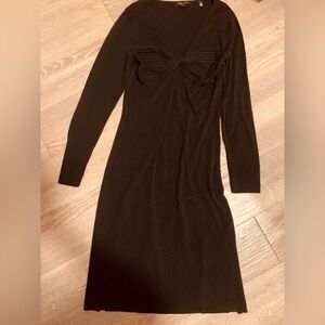 Black bcbg dress